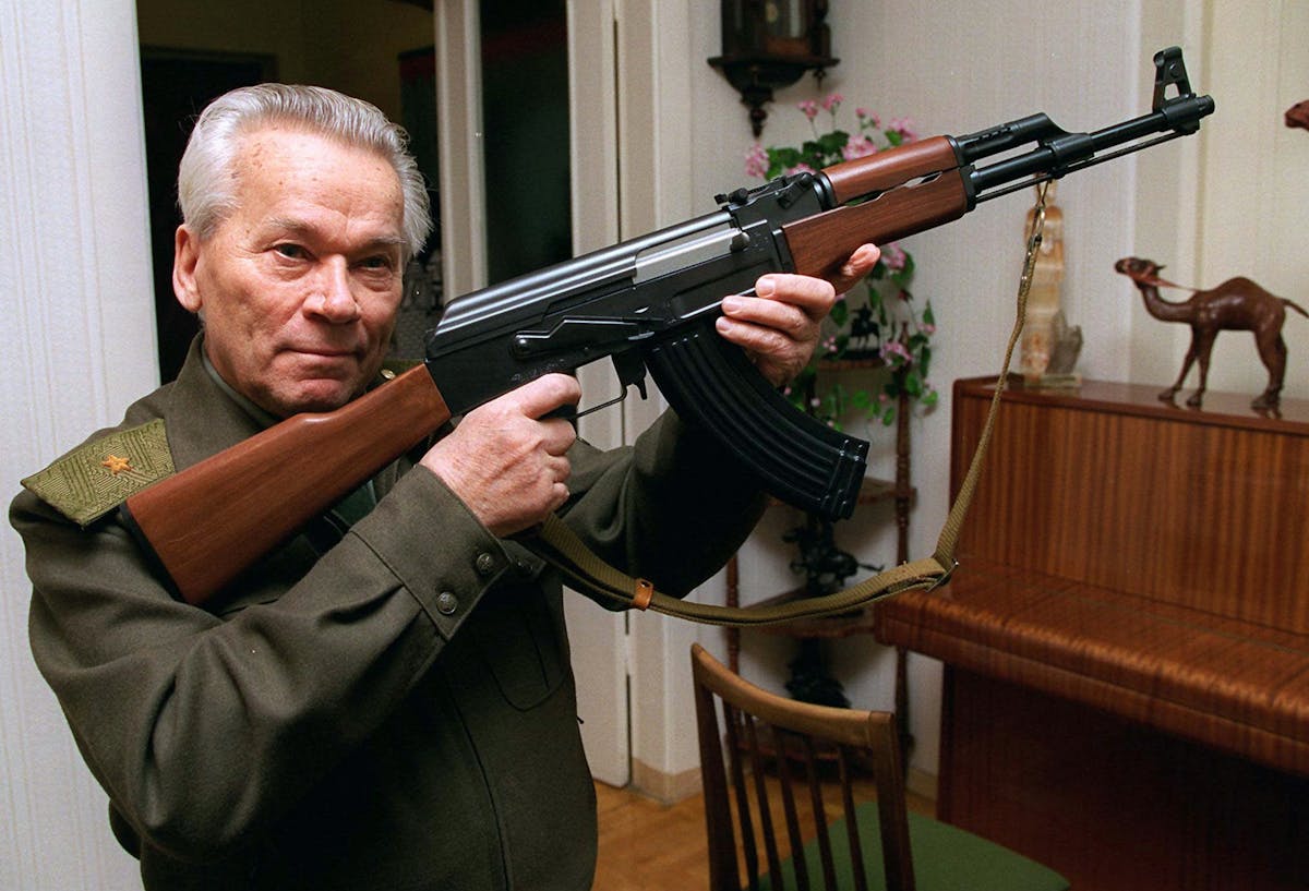 World S Deadliest Inventor Mikhail Kalashnikov And His Ak 47 - how to build roblox weapons no unions
