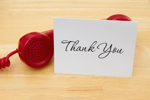 Calling donors to thank them doesn't make them more likely to give again