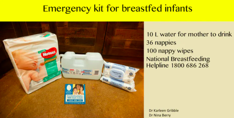 Evacuating with a baby? Here's what to put in your emergency kit