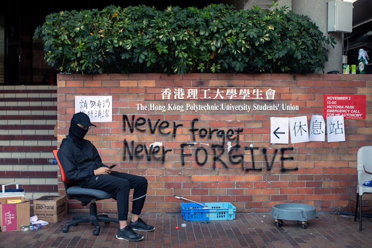 a dangerous new phase for the Hong Kong protests