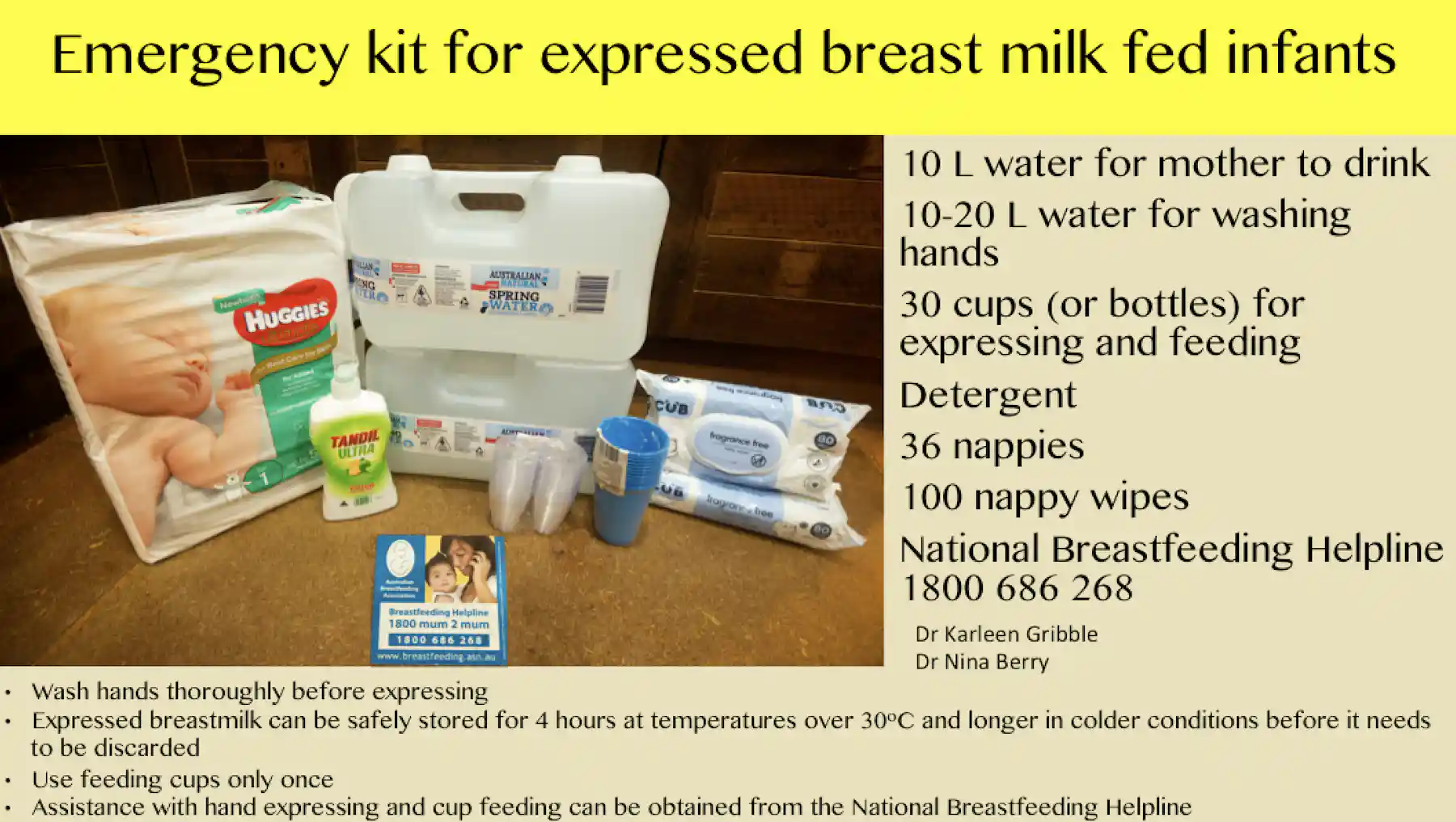 Evacuating with a baby? Here's what to put in your emergency kit