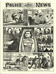 Police News Illustration from 1888