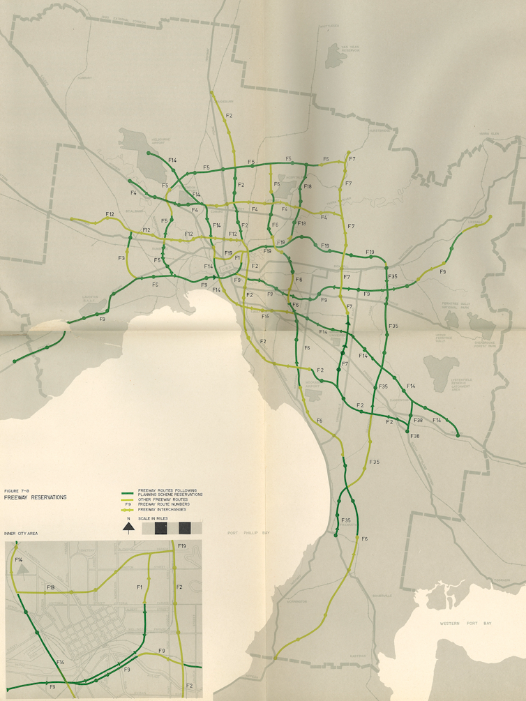 50 years on from the Melbourne Transportation Plan, what can we learn from its legacy?