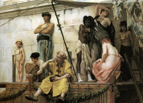 Neaera, the Athenian child slave raised to be a courtesan