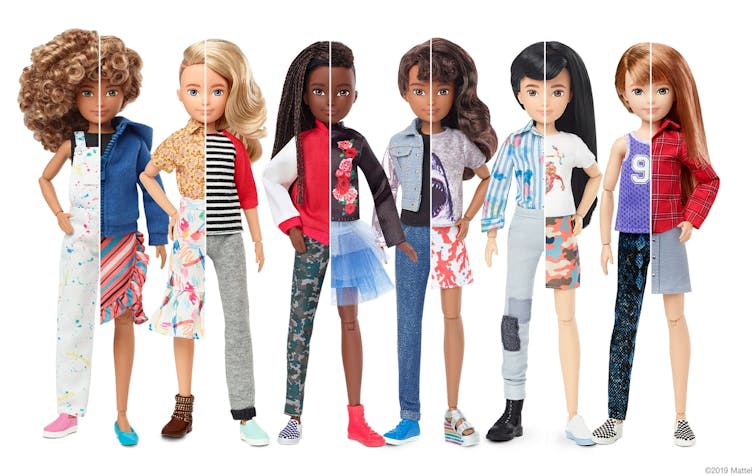 Mattel gender neutral dolls