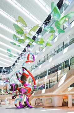 Aquariums, meerkats and gaming screens: how hospital design supports children, young people and their families