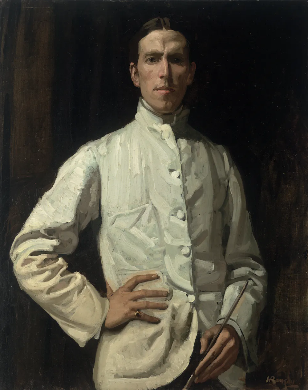 A Ramsay Artist Hugh Ramsay review: a virtuoso of white on white who left the art world ...