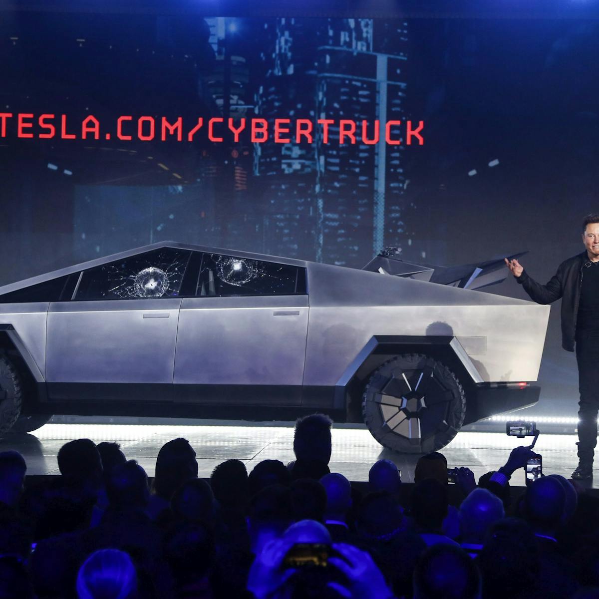 Tesla Cybertruck Elon Musk Unveils New Electric Pickup