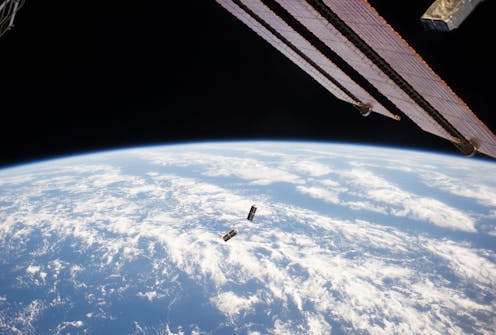 We're using lasers and toaster-sized satellites to beam information faster through space