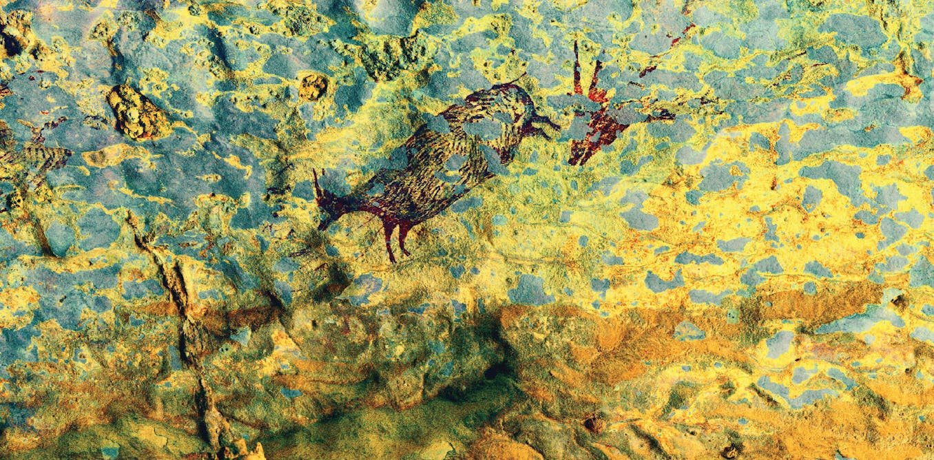 Indonesian Cave Paintings Show The Dawn Of Imaginative Art And