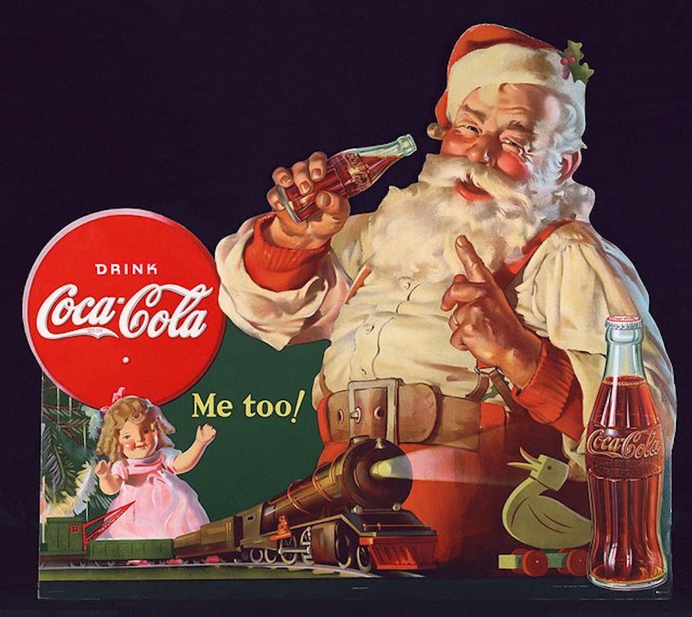 Coca Cola Is Coming To Town Ou L Epopee Publicitaire De Santa