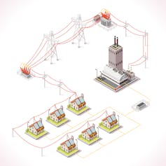 We calculated emissions due to electricity loss on the power grid – globally, it's a lot