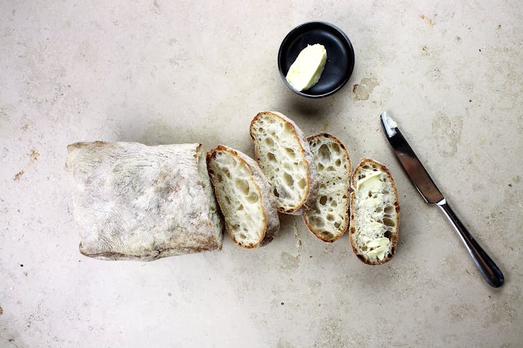 FOLLOW THAT SCENT. That scent of fresh-baked bread could be used to nudge you in the direction the restaurant prefers. Toa Heftiba/Unsplash, CC BY