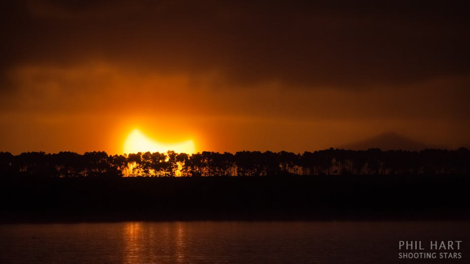 Watch The Moon Hide The Sun From Northern Australia