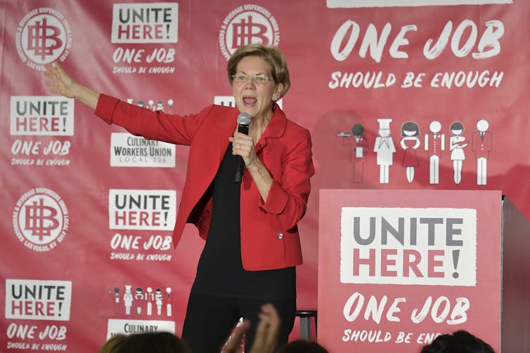 150 cooks, servers and dishwashers almost shut down a Democratic debate, showing unions' growing clout in the party