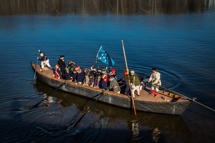 Washington's perilous Christmas night crossing of the Delaware: Health hazards worse than war