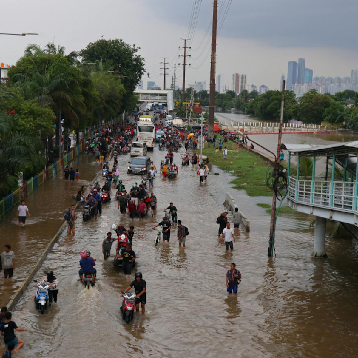 Banjir Besar Di Jakarta Awal 2020 Penyebab Dan Saatnya