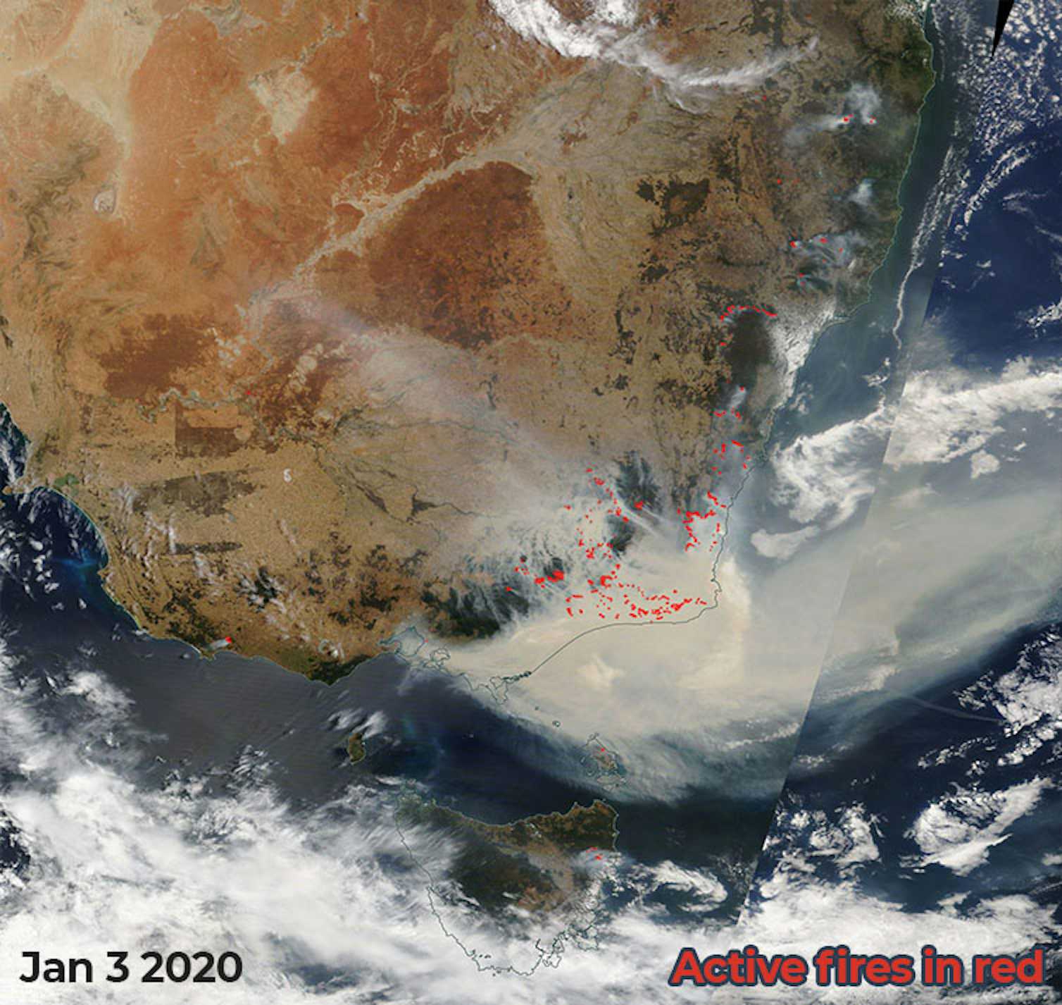 This Crisis Has Been Unfolding For Years 4 Photos Of Australia From Space Before And After The Bushfires