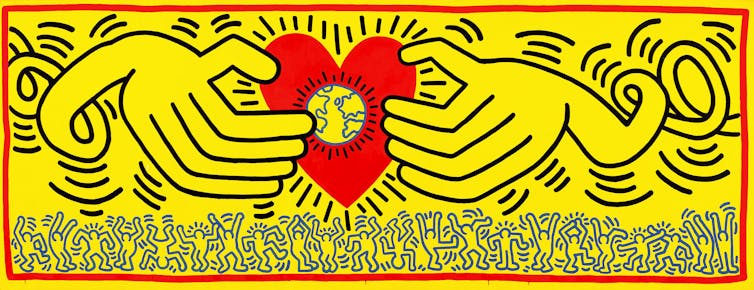 Why did the NGV put Keith Haring back in the closet?