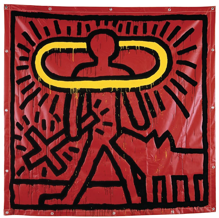 Why did the NGV put Keith Haring back in the closet?
