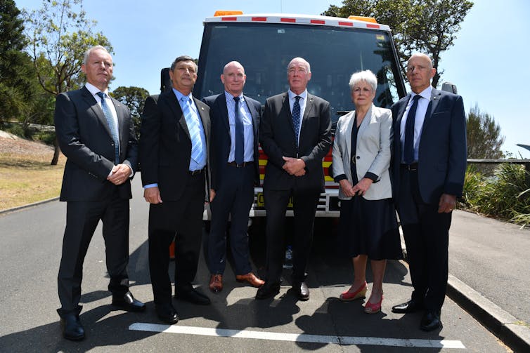 A group of esteemed former fire chiefs were denied a hearing with the Morrison government