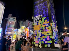 'Lennon Walls' herald a sticky-note revolution in Hong Kong