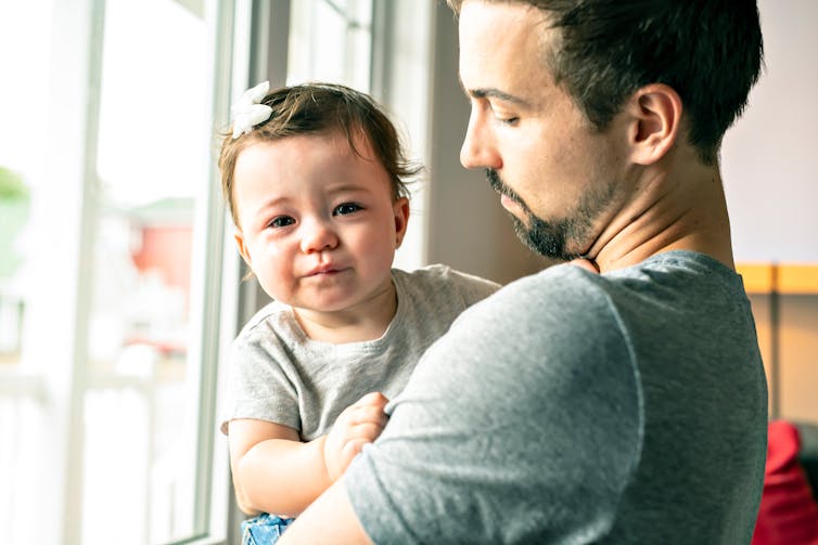 Babies and toddlers might not know there's a fire but disasters still take their toll