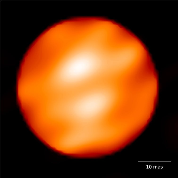 Betelgeuse surface