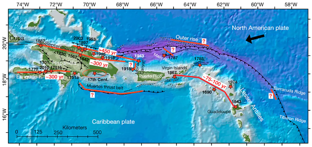 Earthquake Risk Puerto Rico Earthquake forecast for Puerto Rico: Dozens more large aftershocks are ...