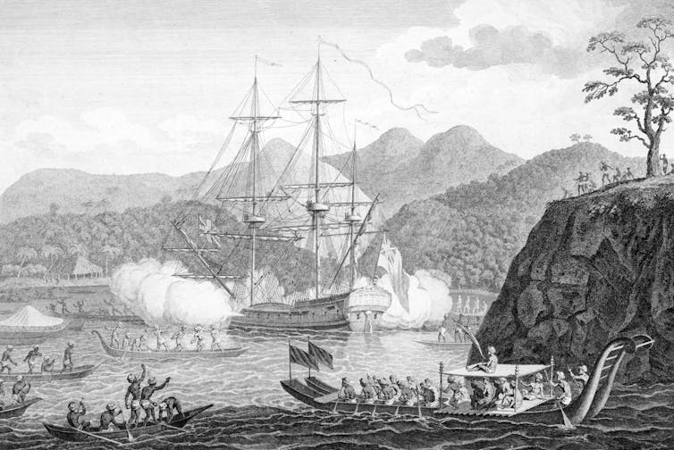 Cook’s voyages were part of a military mission to conquer and expand