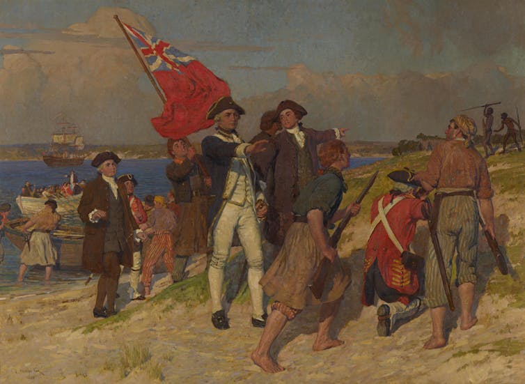 Terra nullius interruptus: Captain James Cook and absent presence in First Nations art