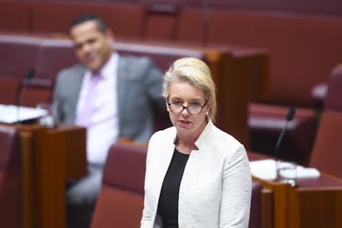 Bridget McKenzie has made herself a sitting duck