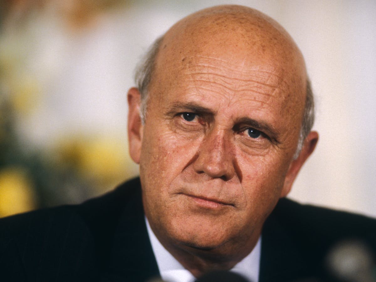 Fw De Klerk Made A Speech 31 Years Ago That Ended Apartheid Why He Did It Fw De Klerk Made A Speech 31 Years Ago That Ended Apartheid Why He Did It