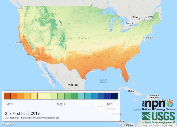 Spring is arriving earlier across the US, and that's not always good news