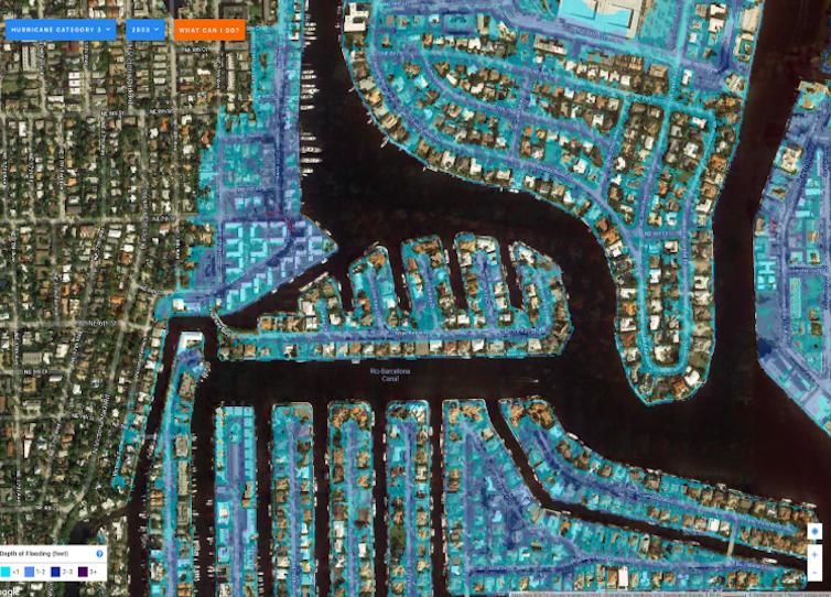 'Sea-level rise won't affect my house' – even flood maps don't sway Florida coastal residents