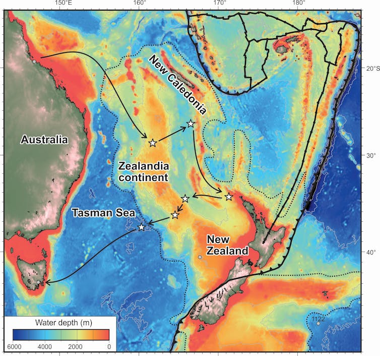 Expedition reveals the violent birth of Earth’s hidden continent Zealandia, forged in a ring of fire