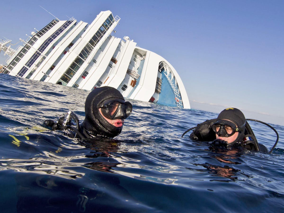 Righting The Costa Concordia How To Flip A Half Sunk Ship