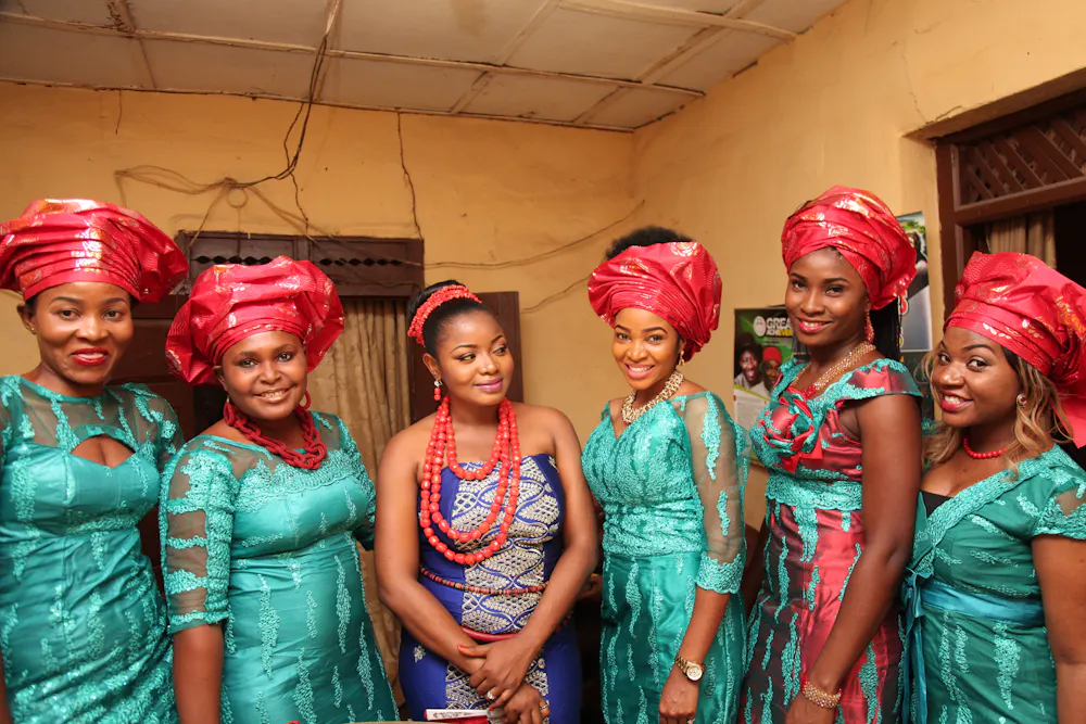 Nigeria's tradition of matching outfits at events has a downside Nigeria's tradition of matching outfits at events has a downside