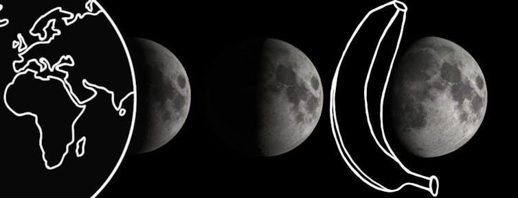 Moon myths: phases of the moon