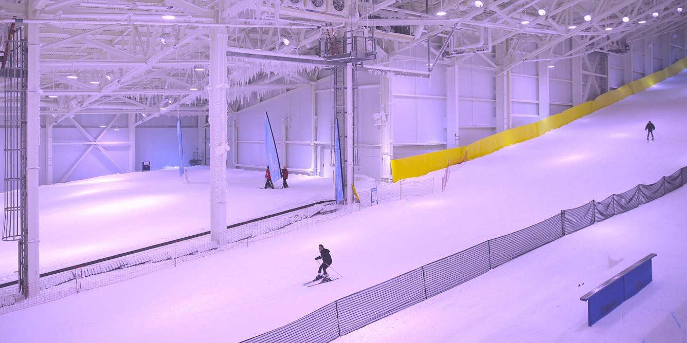 The dystopian experience of skiing in New Jersey's new American