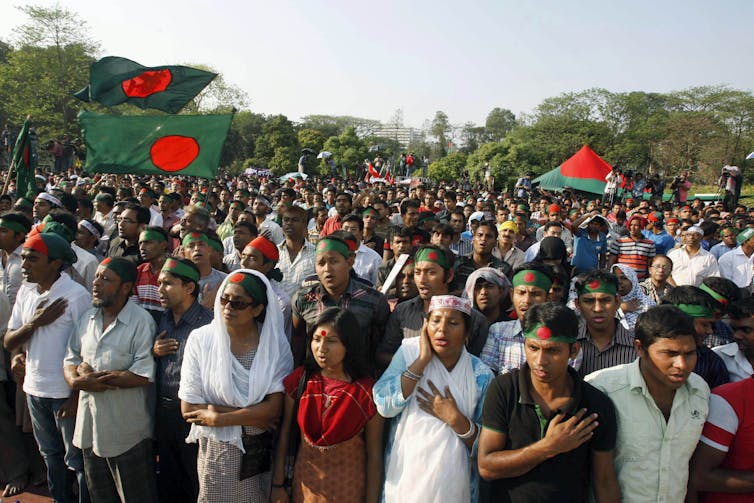 Conservative Islamic views are gaining ground in secular Bangladesh and curbing freedom of expression