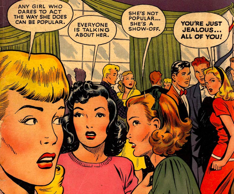 America’s postwar fling with romance comics
