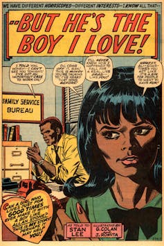 America’s postwar fling with romance comics