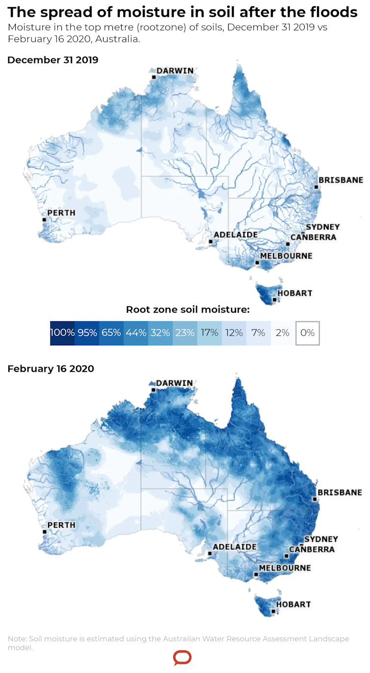 Rain has eased the dry, but more is needed to break the drought