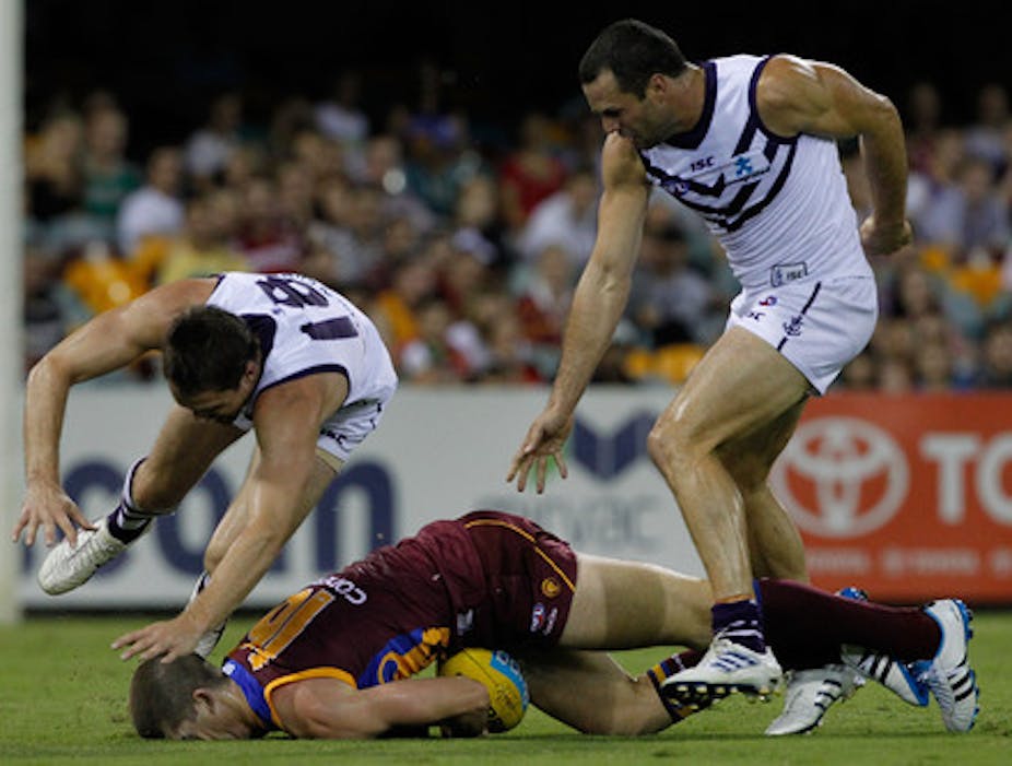 Should helmets be used in AFL?