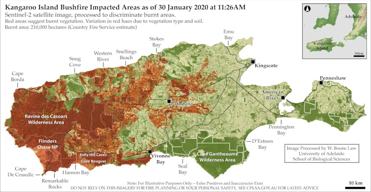 I made bushfire maps from satellite data, and found a glaring gap in Australia's preparedness