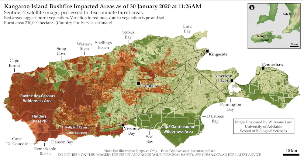 Bushfire Data I made bushfire maps from satellite data, and found a glaring gap in ...