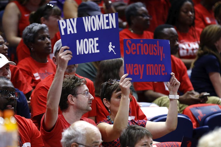 Girls are reaching new heights in basketball, but huge pay gaps await them as professionals