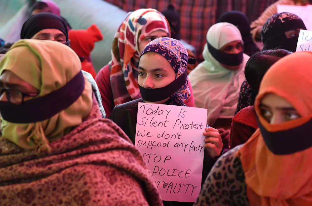 Indian women protest new citizenship laws, joining a global ‘fourth ...