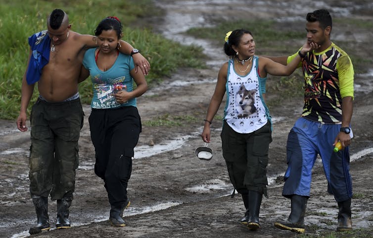 A guerrilla-to-entrepreneur plan in Colombia leaves some new businesswomen isolated and at risk